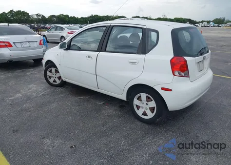 2008 Chevrolet Aveo 5 Ls из США, поврежденный, VIN KL1TD66618B088046